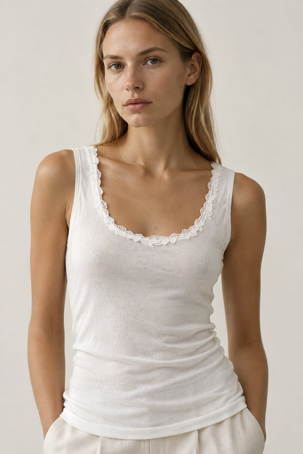 Top Oscalito 8022 - 100% Algodón Filo di Scozia