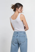 Camiseta Sin Mangas Oscalito 3122 - Algodón Filoscozia®