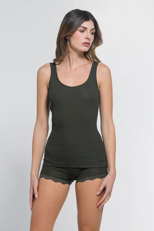 Camiseta Sin Mangas Oscalito 3122 - Algodón Filoscozia®