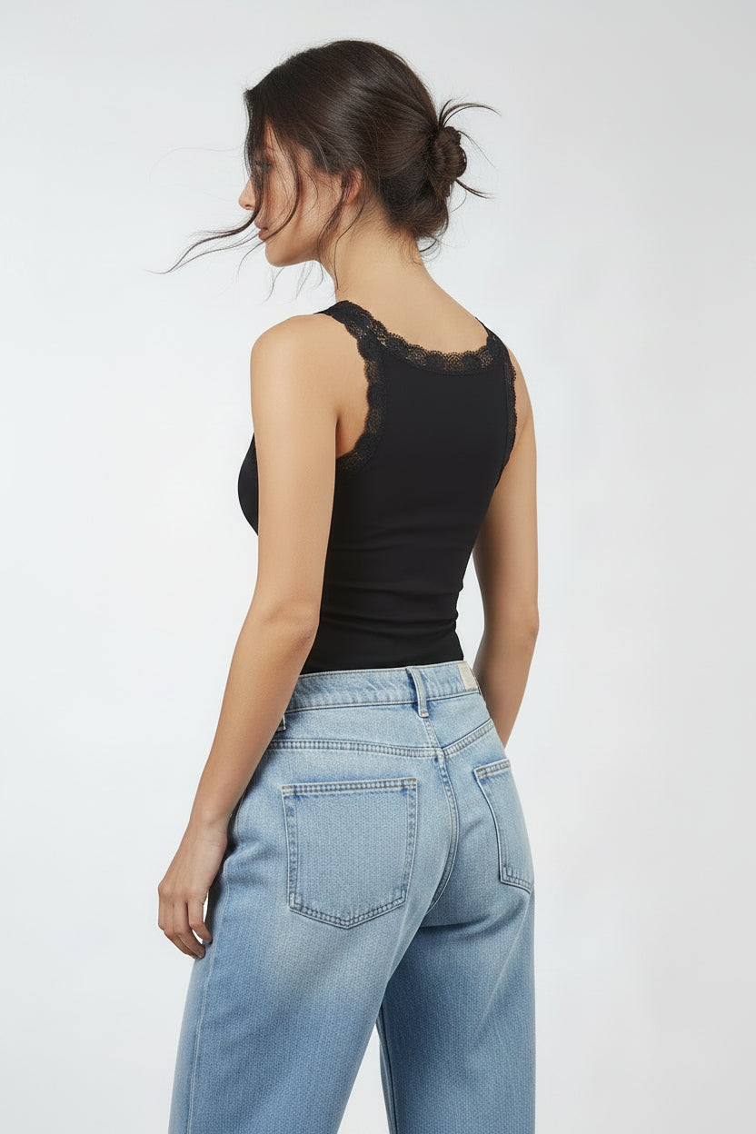 Polera Mujer Oscalito 3300 – Lana & Seda sin Mangas