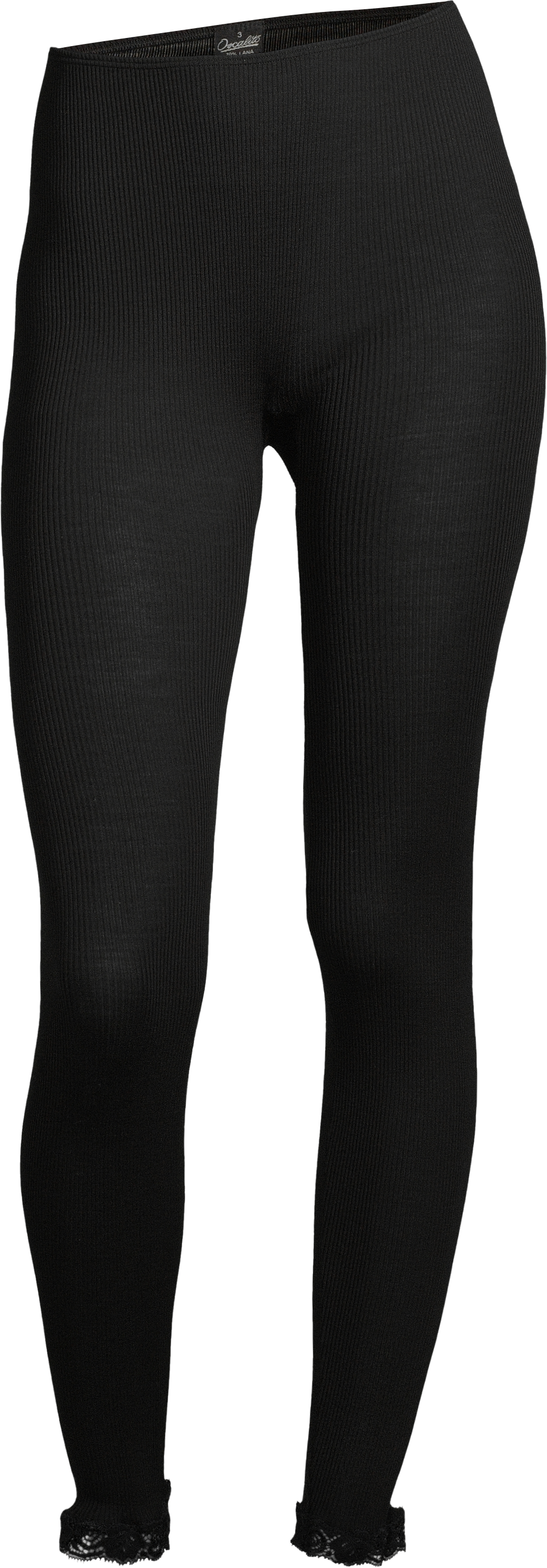 Legging con encaje Mujer Oscalito 3419 – Lana Merino y Seda y encaje