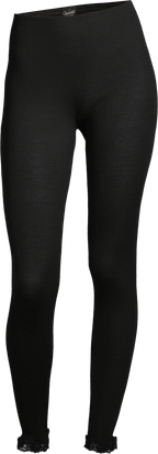 Legging con encaje Mujer Oscalito 3419 – Lana Merino y Seda y encaje