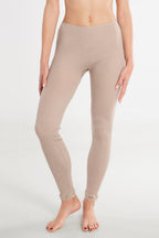 Legging con encaje Mujer Oscalito 3419 – Lana Merino y Seda y encaje