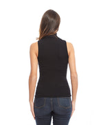 Beatle sin Mangas de Cuello Alto Mujer Oscalito 3427 – Lana Merino y Seda