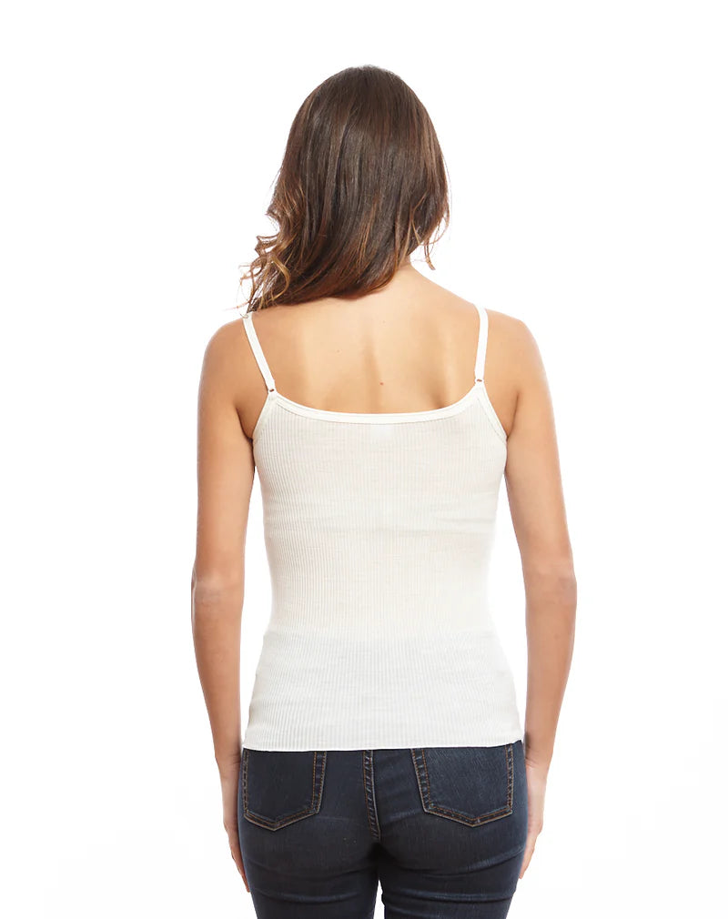 Polera sin Manga Mujer Oscalito 3440R – Lana Merino y Seda
