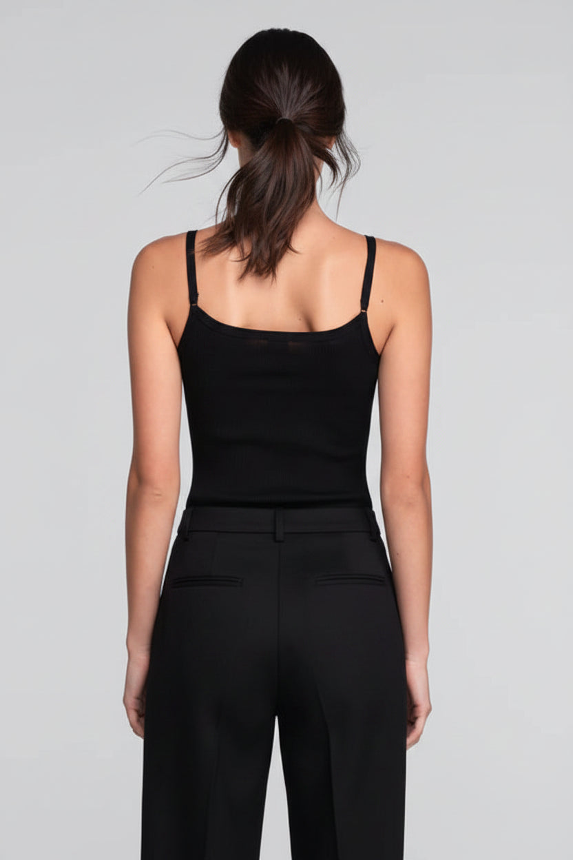 Polera sin Manga Mujer Oscalito 3440R – Lana Merino y Seda