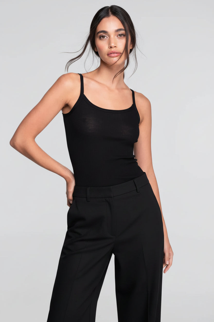 Polera sin Manga Mujer Oscalito 3440R – Lana Merino y Seda