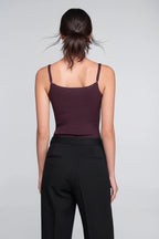 Polera sin Manga Mujer Oscalito 3440R – Lana Merino y Seda