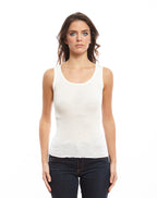 Polera sin Manga Mujer Oscalito 3442R – Lana Merino y Seda