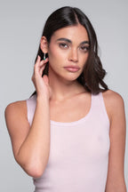 Polera sin Manga Mujer Oscalito 3442R – Lana Merino y Seda
