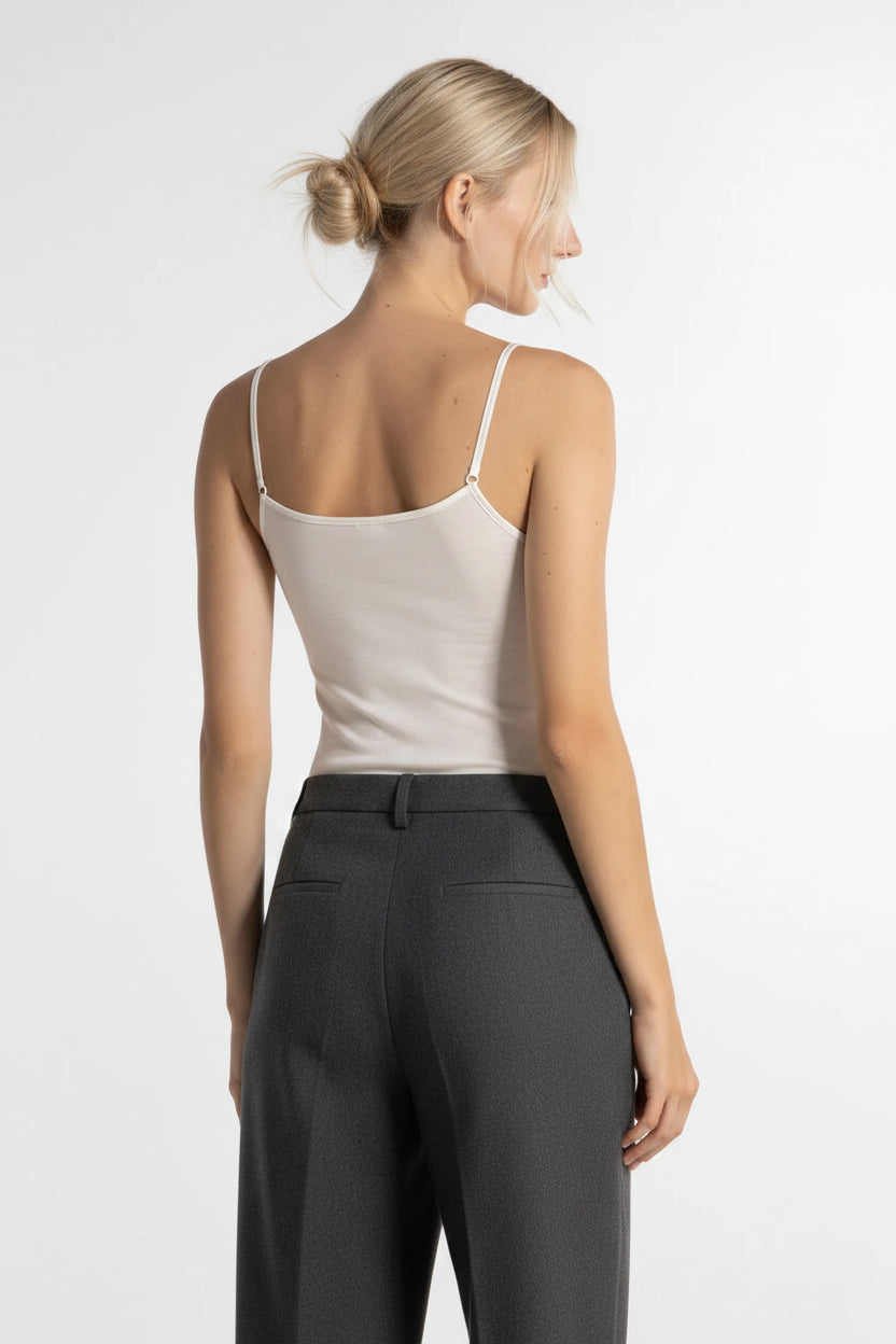 Top de Tiritas 4260 - 70% Lana Merino 30% Seda
