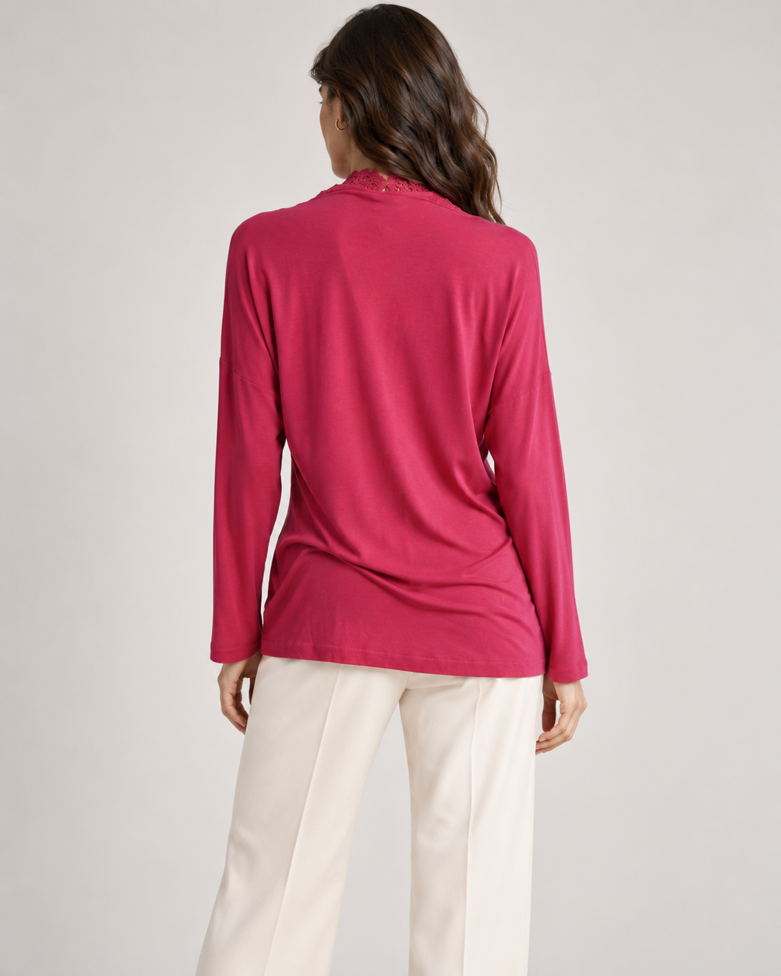Blusa Oscalito 1451 - 76% Modal 20% Lana 4% Elastano