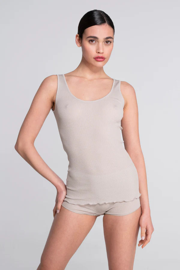 Camiseta Sin Mangas Oscalito 3122 - Algodón Filoscozia®