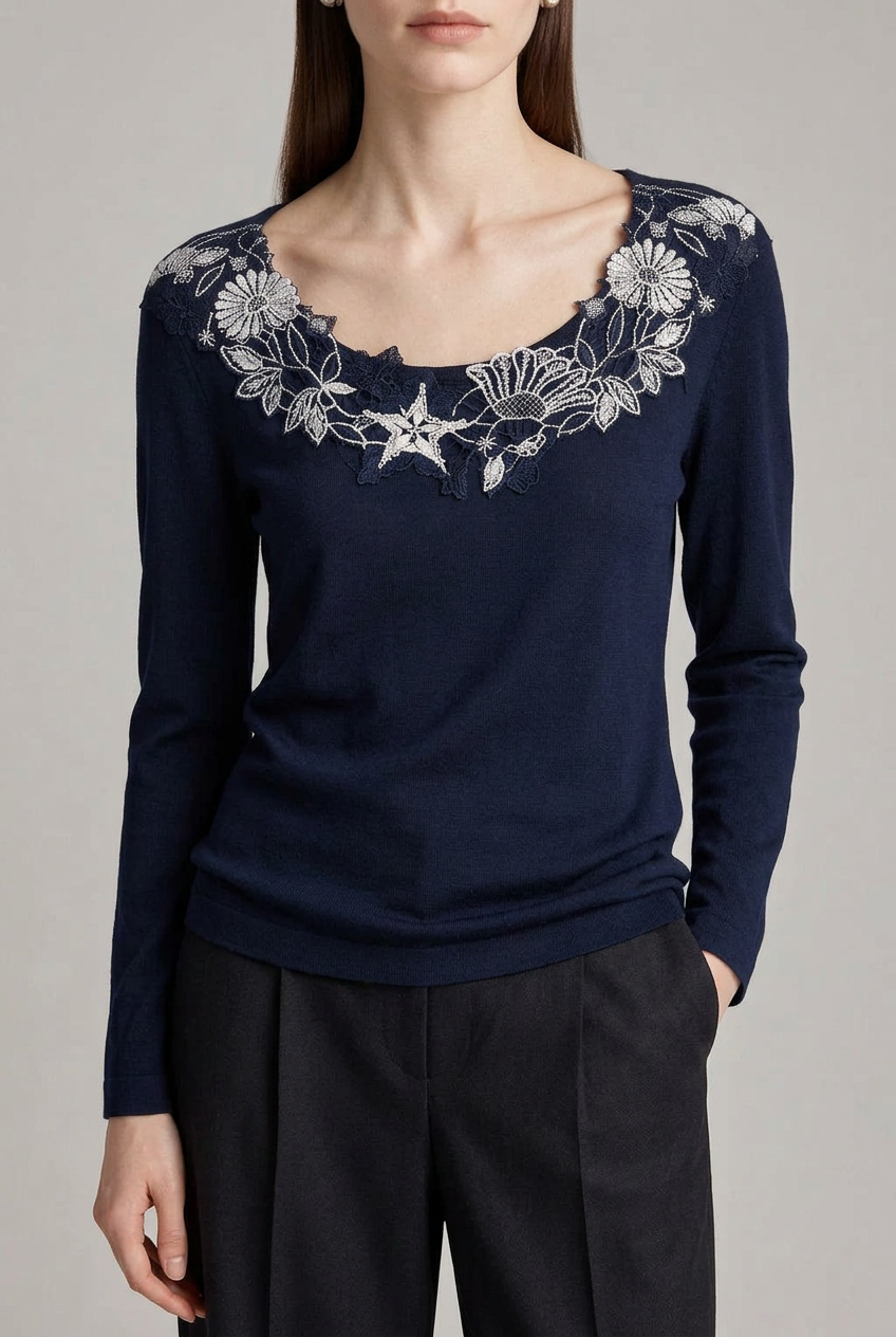 Blusa — Filo di Scozia® · 5742