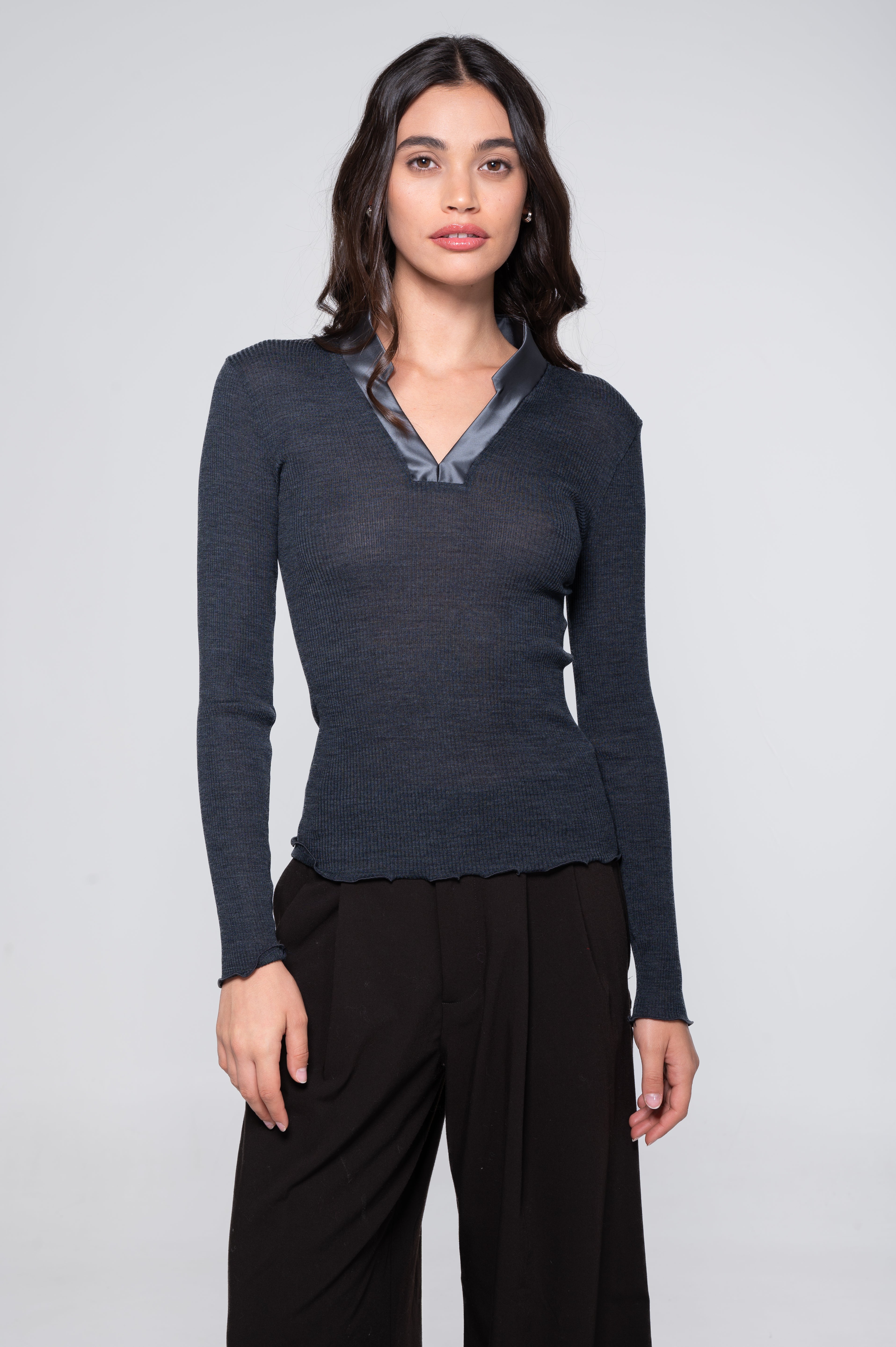 Top Oscalito 6341 - 70% Lana Merino 30% Seda Natural