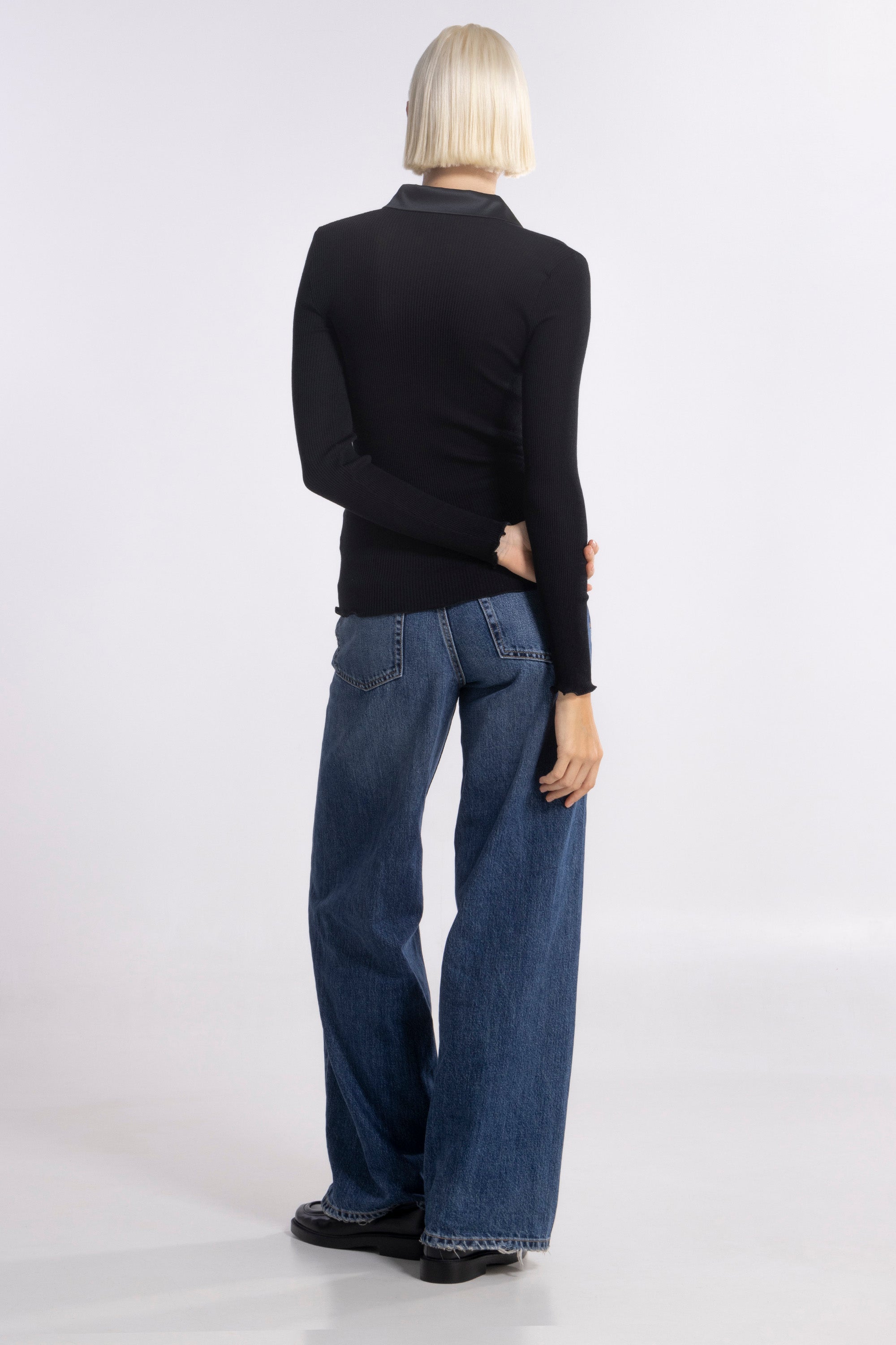 Camisa Mujer Oscalito 6350 – Lana Merino y Seda