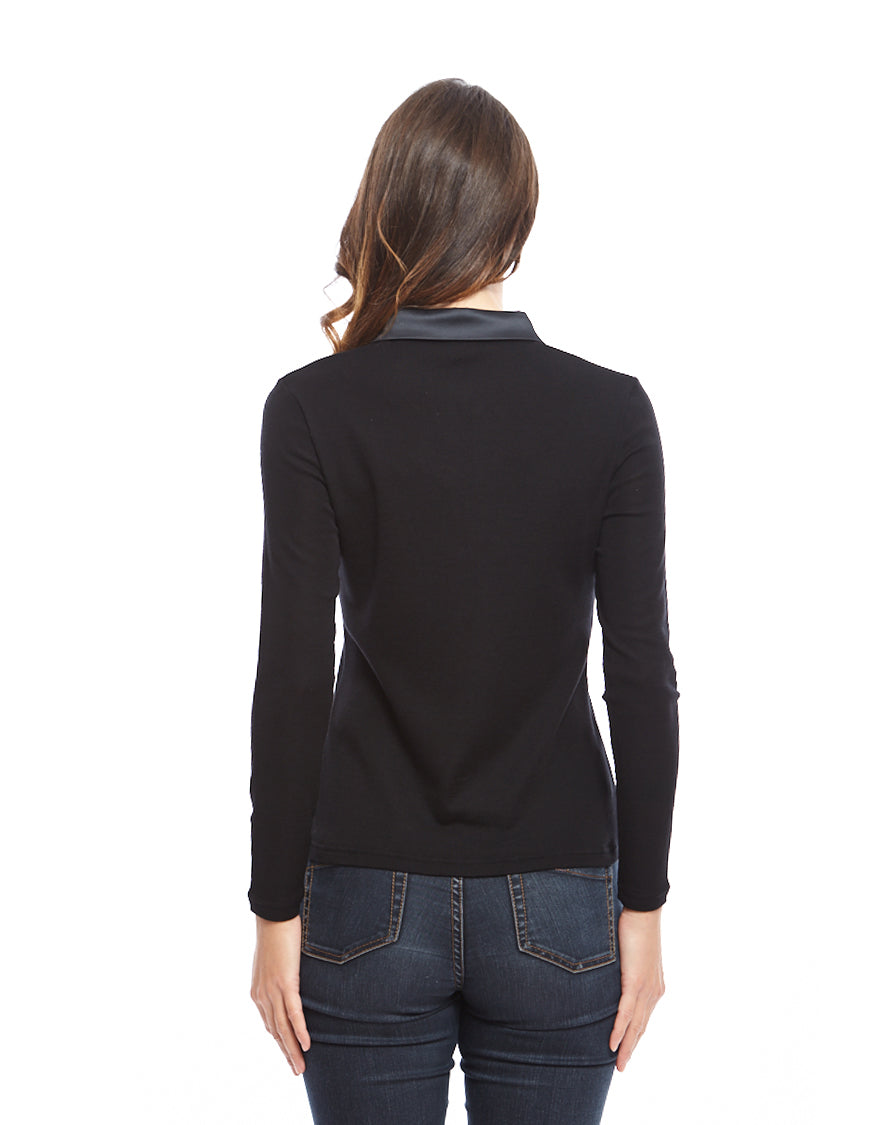 Camisa Manga Larga Mujer Oscalito 6352 – Lana Merino y Seda