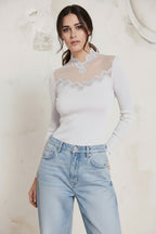 Top Oscalito 6657 - 70% Lana Merino 30% Seda Natural