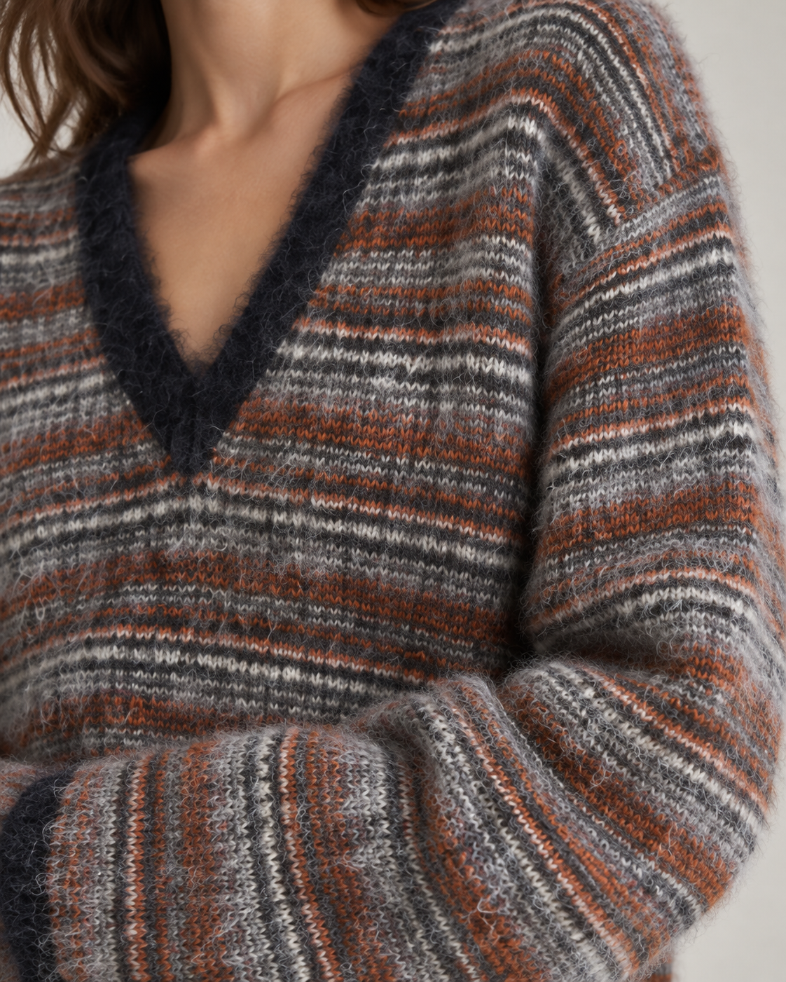 Sweater Natyoural YB812 - 65% Alpaca 10% Lana 25% Poliamida