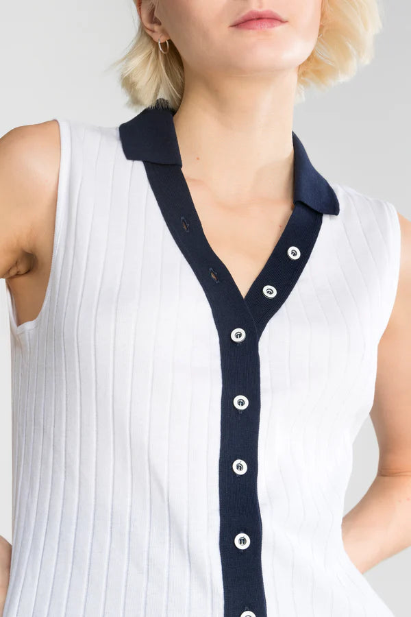 Polera Cuello Polo 7160 - Algodón Egipcio