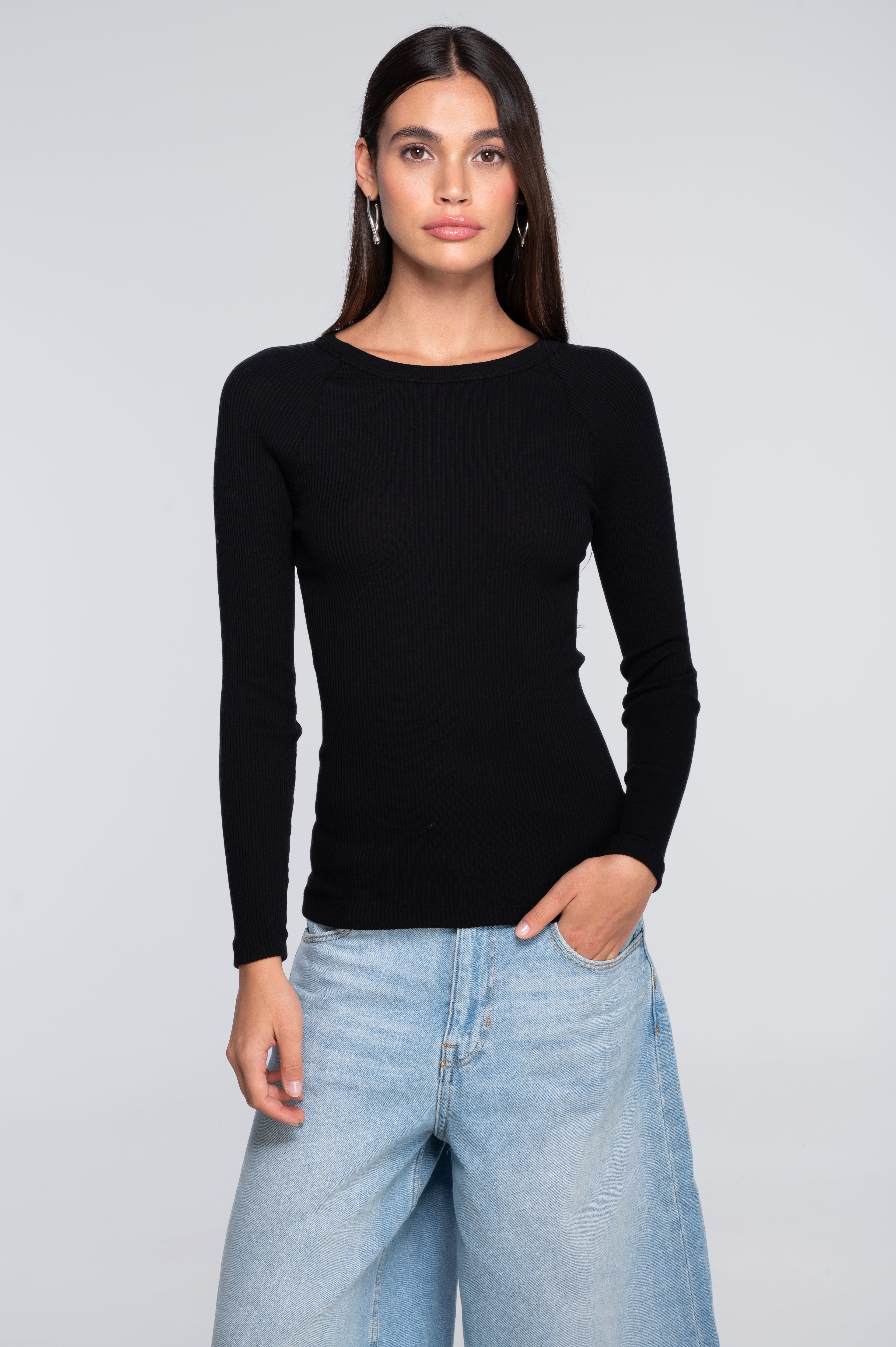 Camiseta Oscalito Manga Larga 7161 - Algodón Egipcio