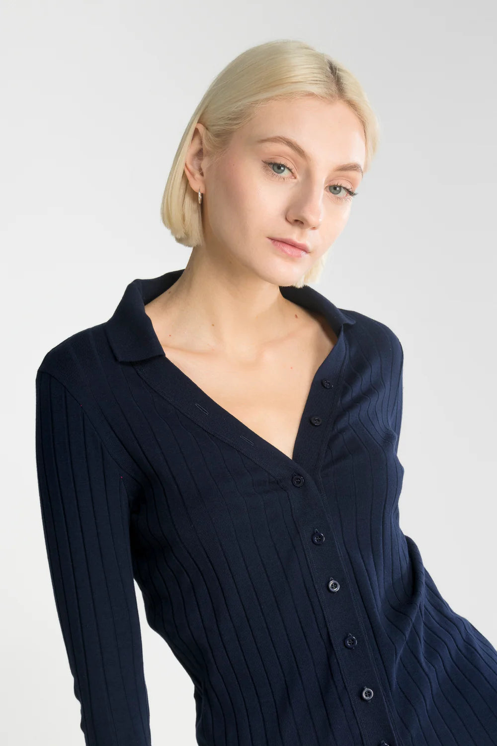 Camisa Oscalito Manga Larga 7164 - Algodón Makò Egipcio