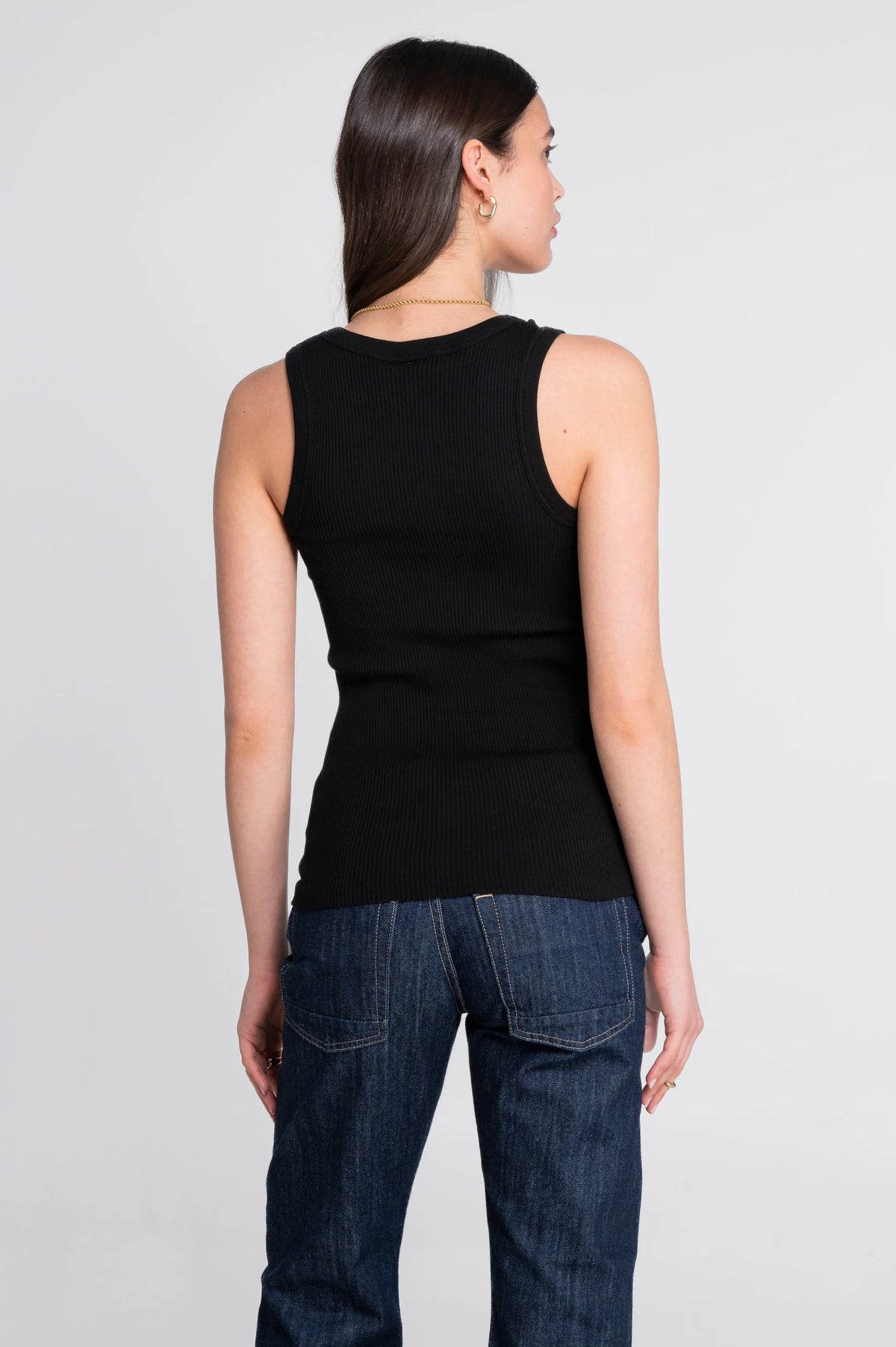 Top de tirantes de algodón Makò Oscalito 7166 – espalda