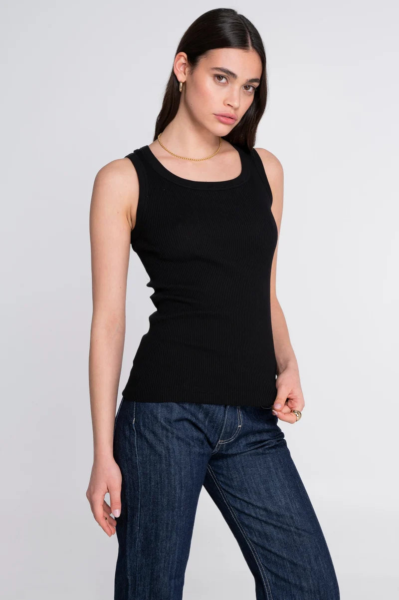 Top de tirantes de algodón Makò Oscalito 7166 – frente