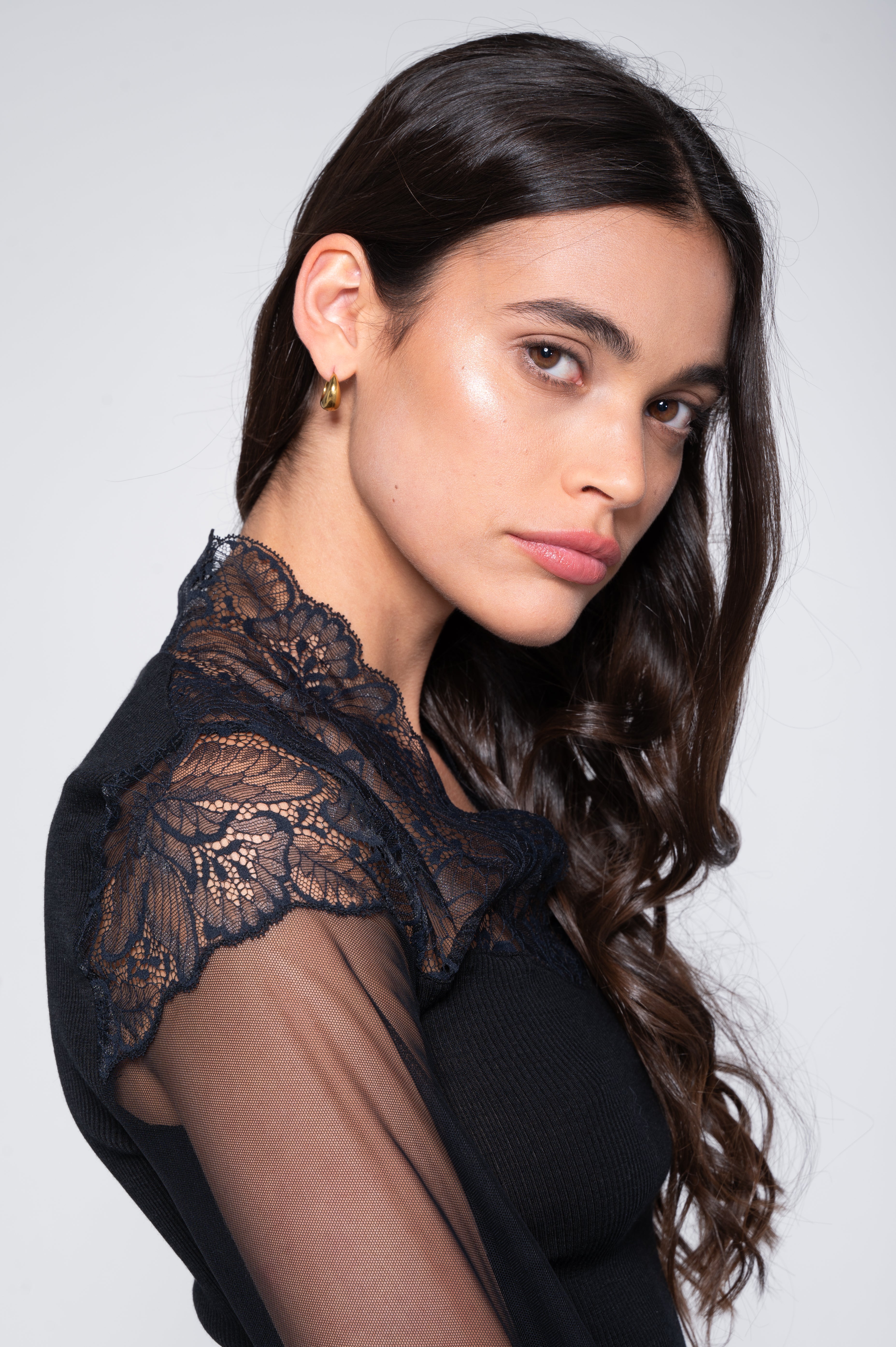 Blusa Oscalito 7610 - 70% Lana Merino 30% Seda Natural