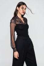Blusa Oscalito 7610 - 70% Lana Merino 30% Seda Natural