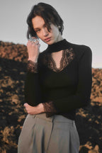 Beatle Oscalito 7802 — 70% Lana Merino 30% Seda | Encaje Dentelle de Calais® PRE ORDER