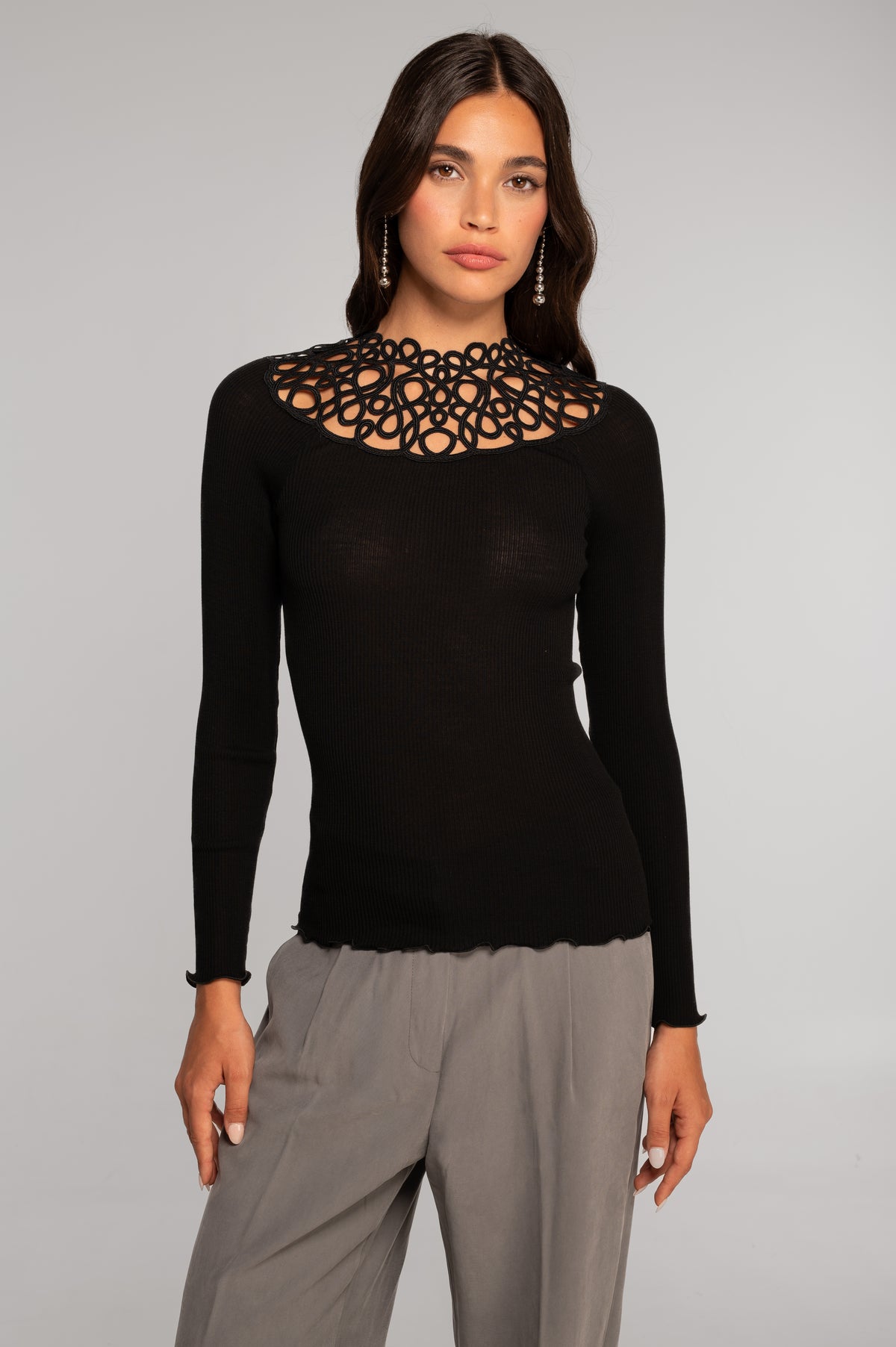Blusa Lana y Seda I Oscalito 7828