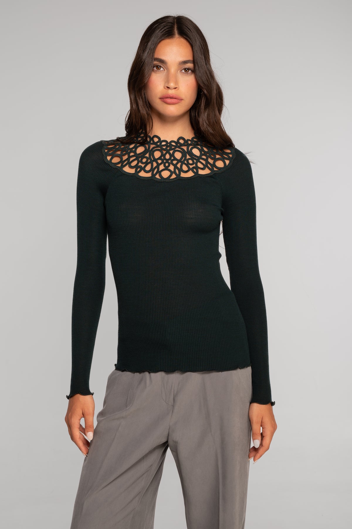 Blusa Lana y Seda I Oscalito 7828