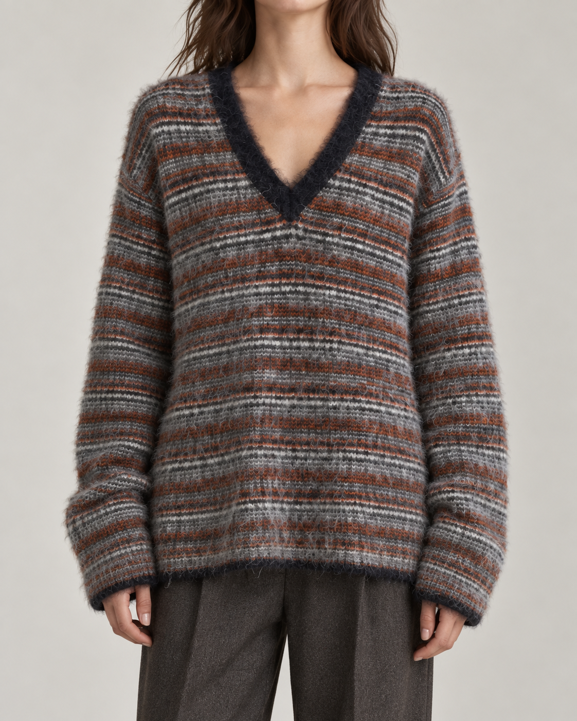 Sweater Natyoural YB812 - 65% Alpaca 10% Lana 25% Poliamida