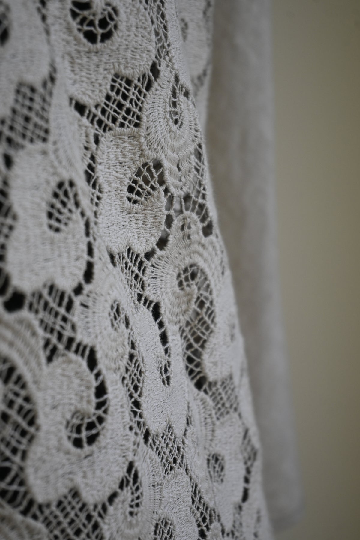 Blusa de Lino y Macramé | Oscalito 6504L