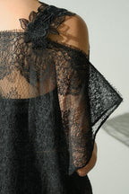 Tunica Larga Oscalito 5989 - Encaje Chantilly