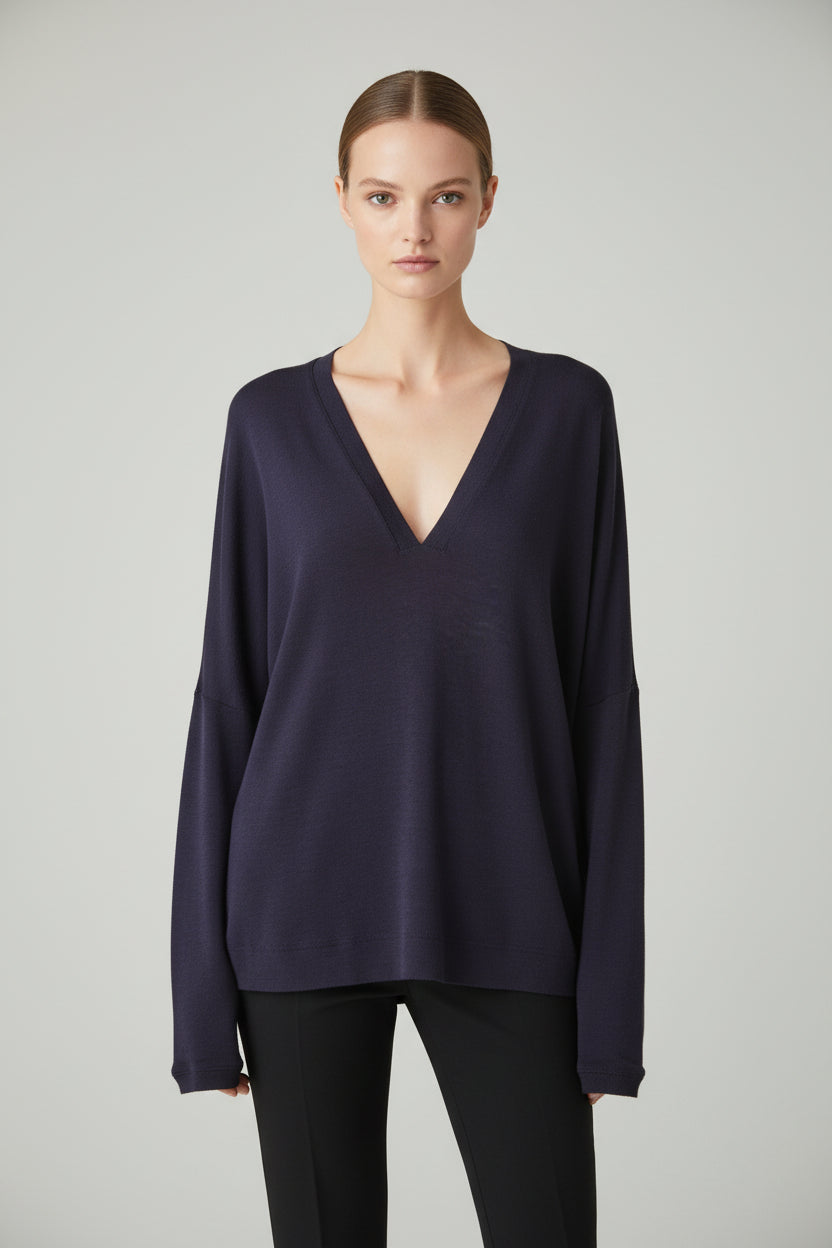 Sweater de Merino y seda Oscalito YC313 Oscalito Natyoural – vista 3