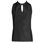 Blusa Sin Manga Oscalito 6680 - Lana Merino, Seda y Tafetán de Seda