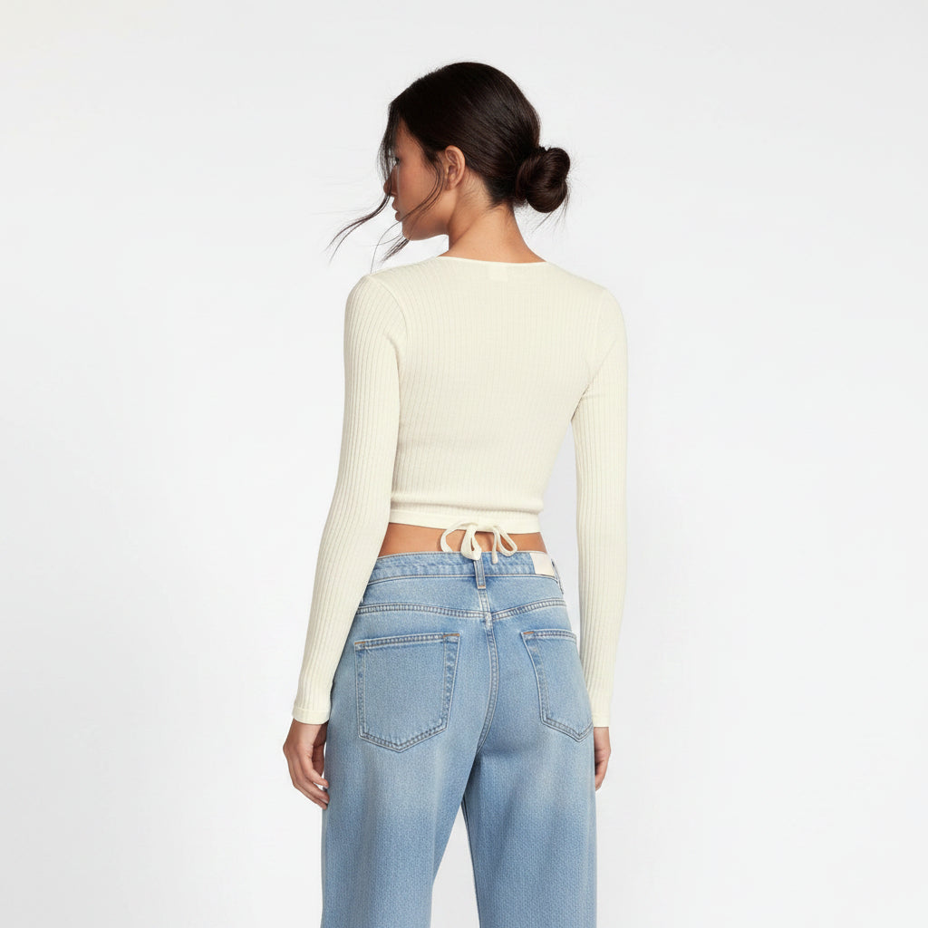 Cache Cœur Oscalito 6636 - 70% Lana Merino 30% Seda Encaje Dentelle de Calais